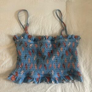 Kortni Jeane Bandeau Swim Women's Top